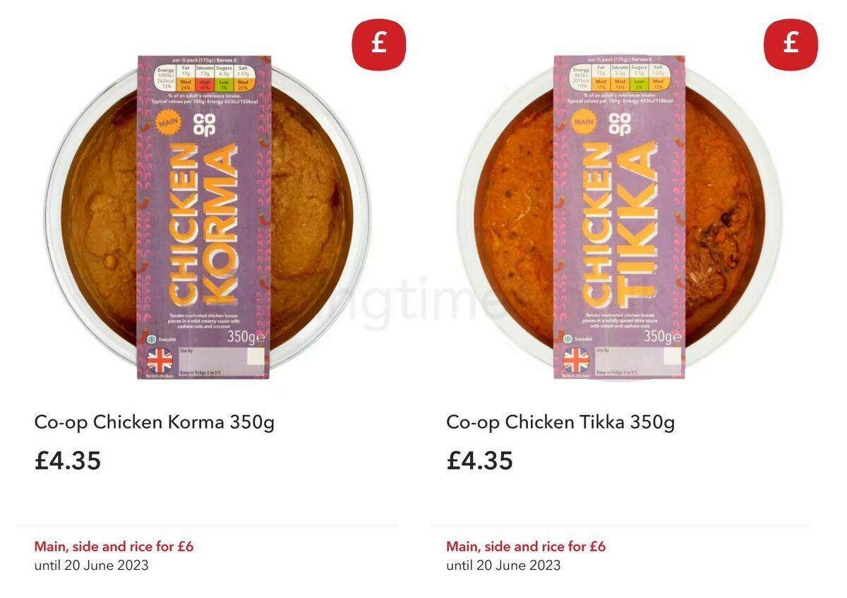 Co-op Food Offers from 31 May