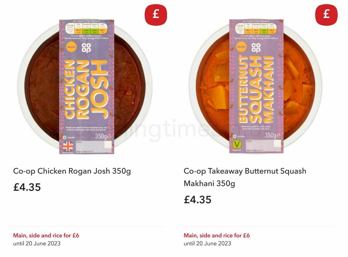 Co-op Food Offers from 31 May
