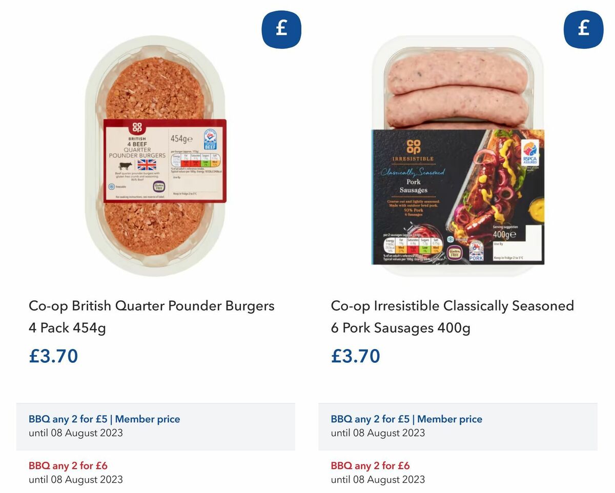 Co-op Food Offers from 21 June