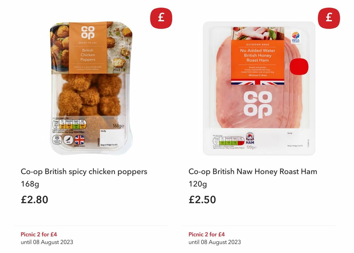 Co-op Food Offers from 21 June