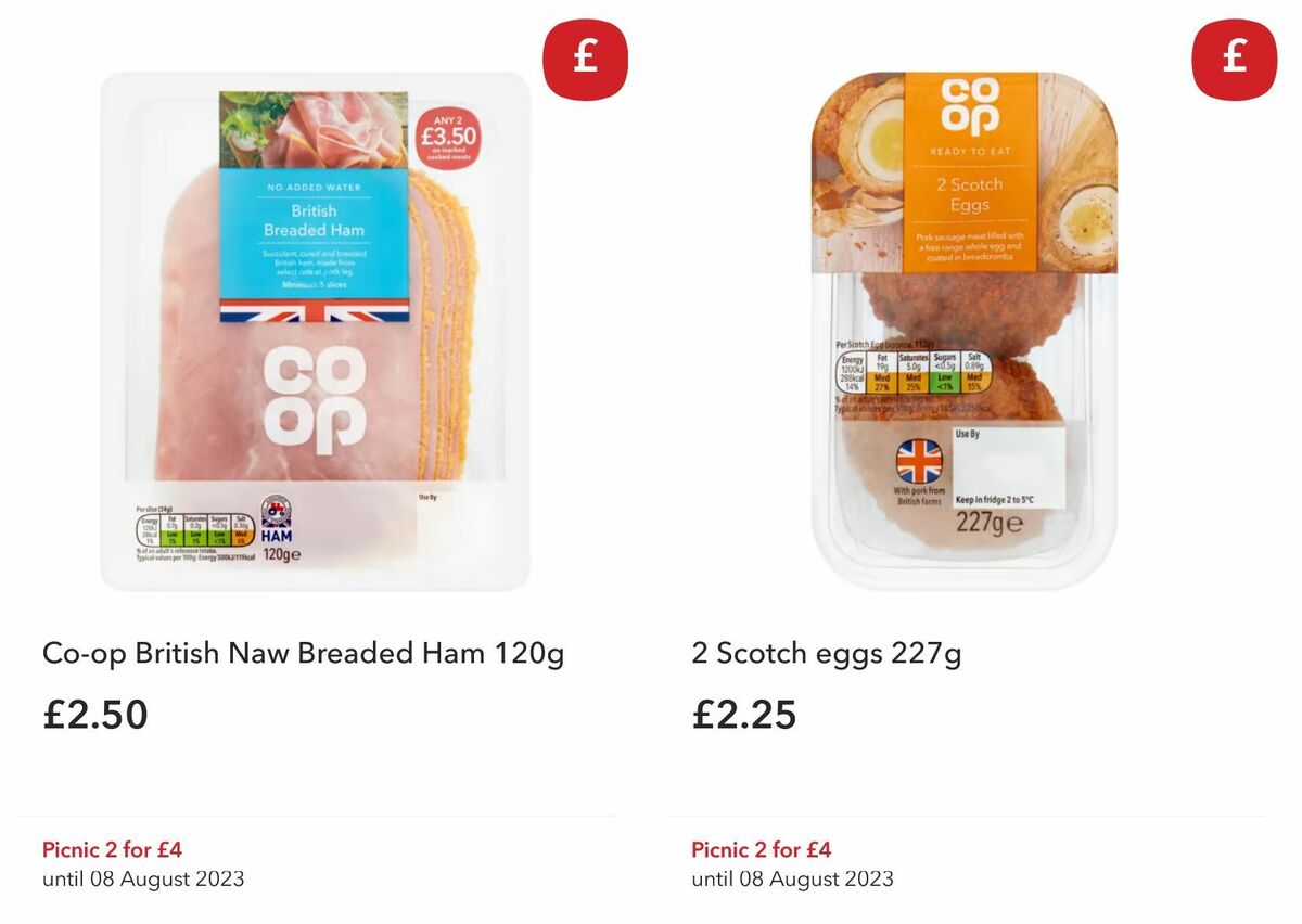 Co-op Food Offers from 21 June