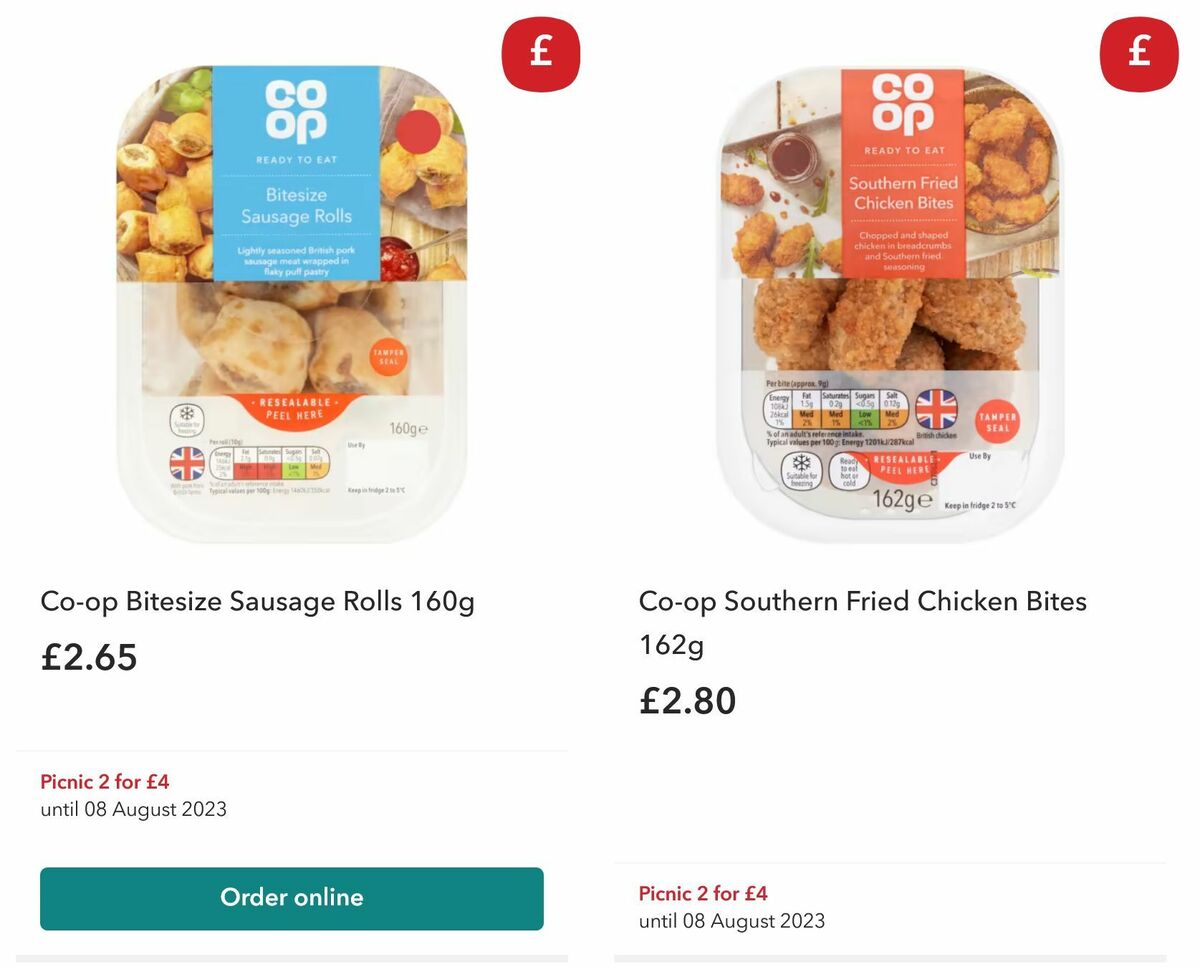 Co-op Food Offers from 21 June
