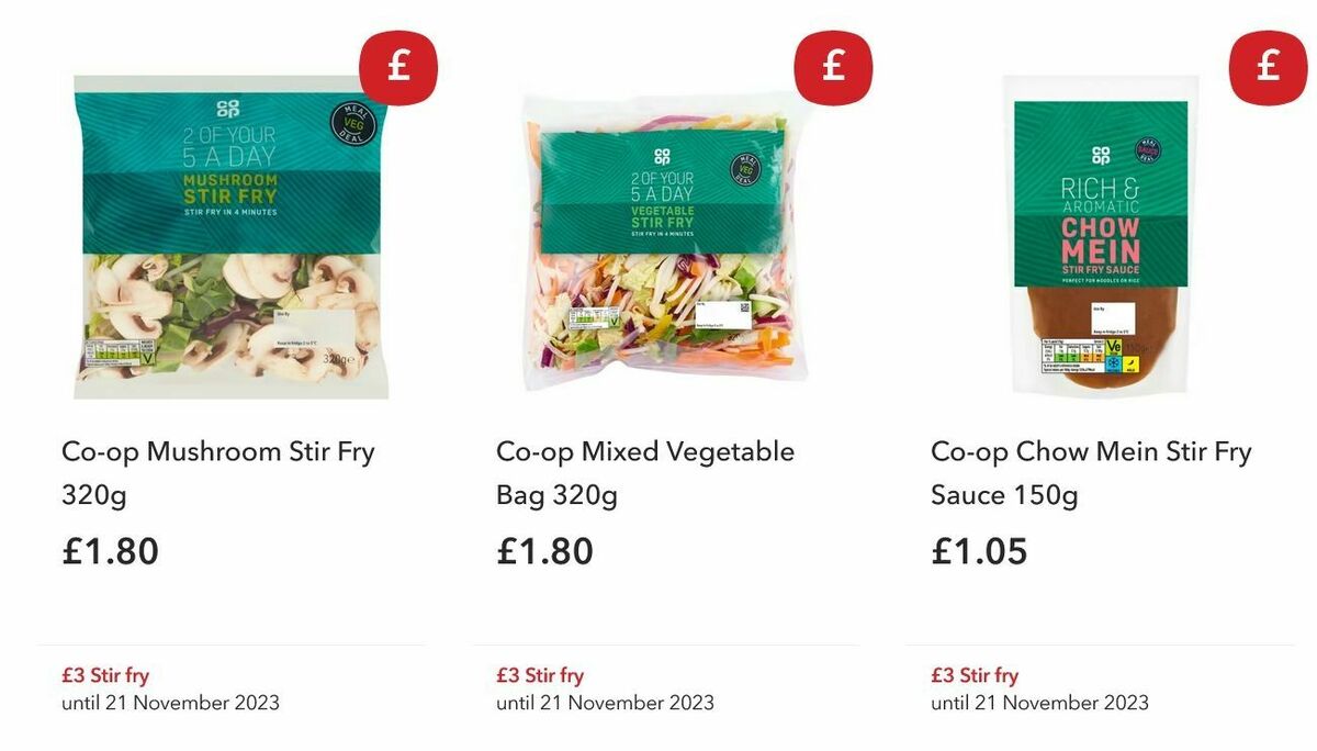 Co-op Food Offers from 11 October