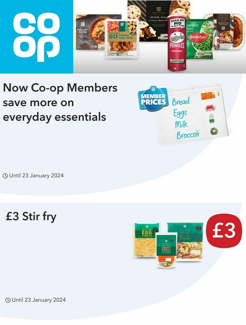 Co-op Food Offers from 13 December