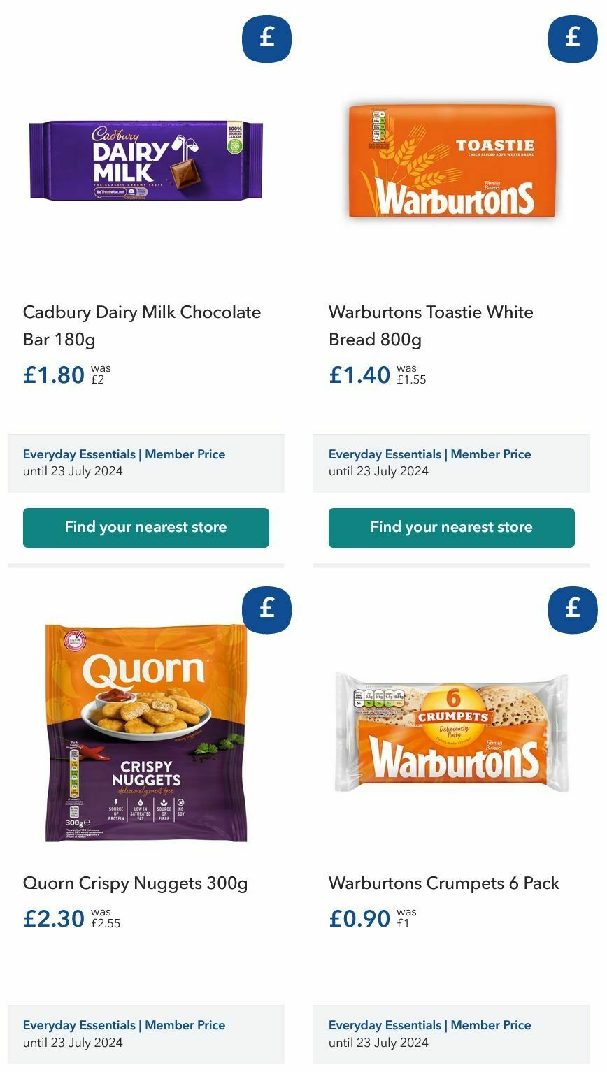Co-op Food Offers from 5 February