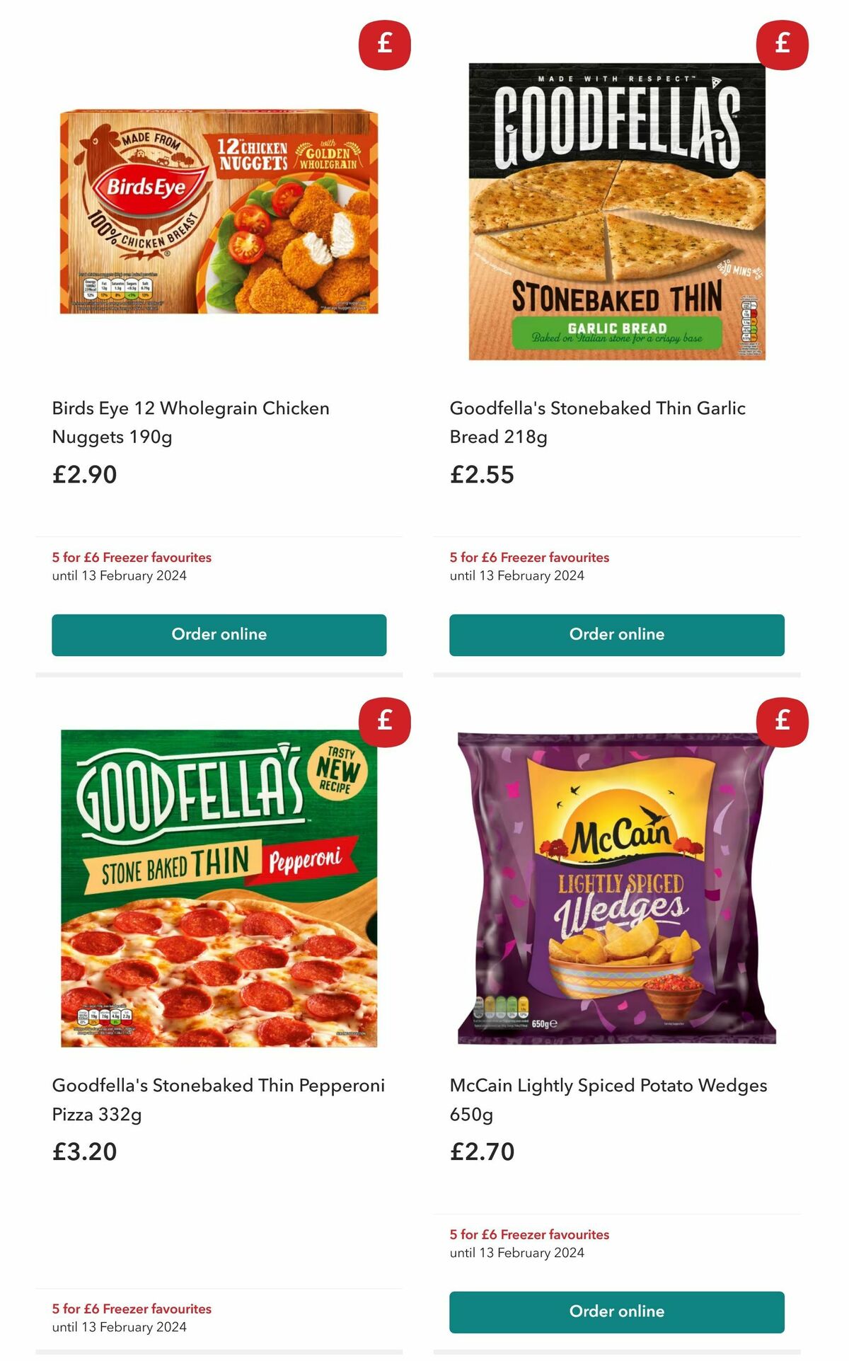 Co-op Food Offers from 5 February
