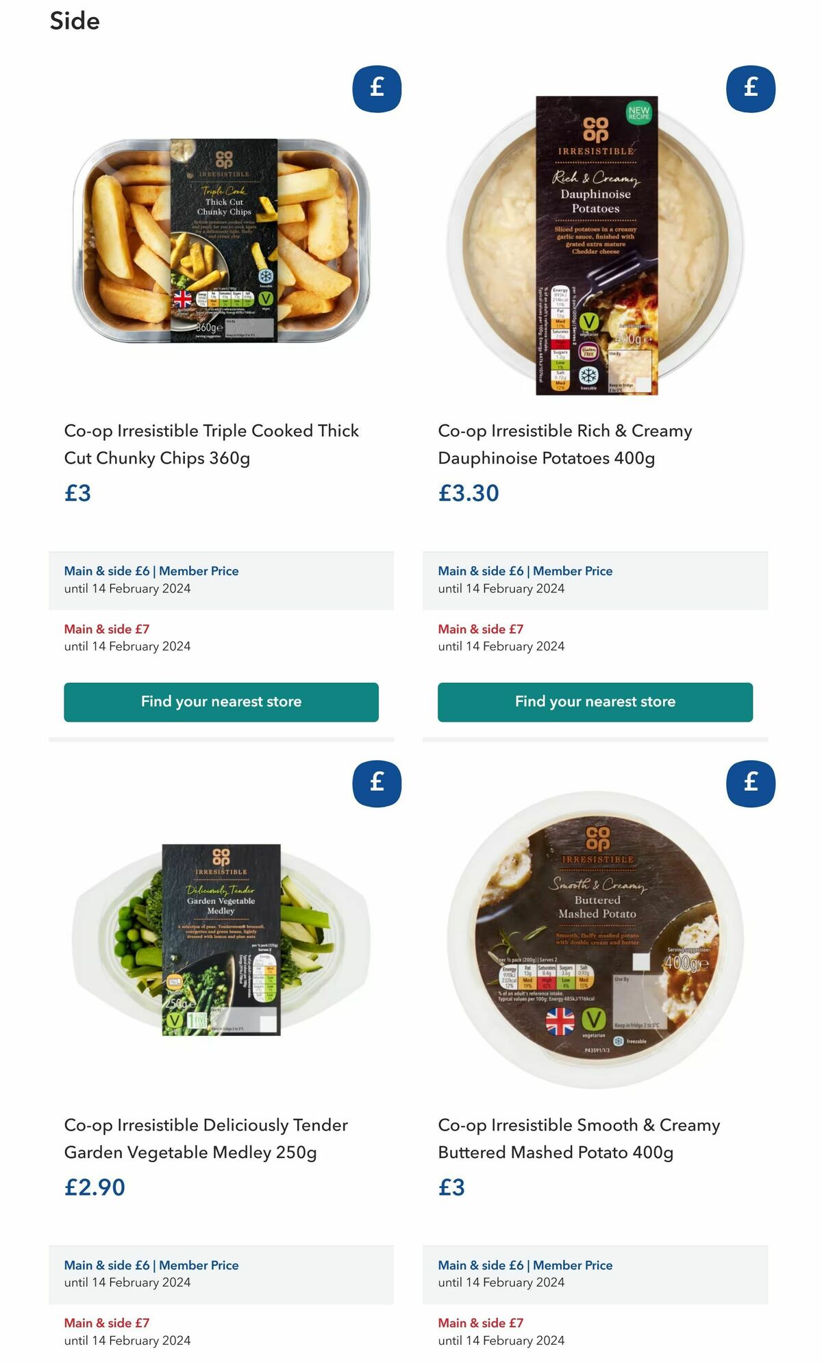 Co-op Food Offers from 5 February
