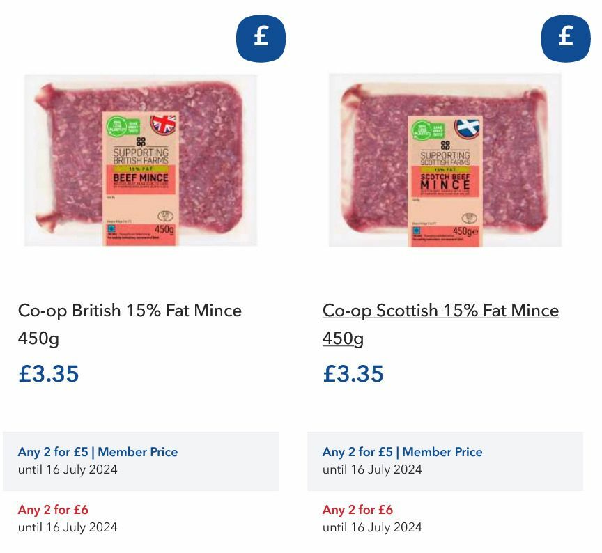 Co-op Food Offers from 19 June