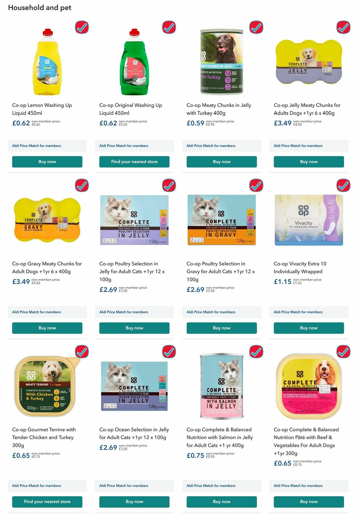 Co-op Food Offers from 1 May