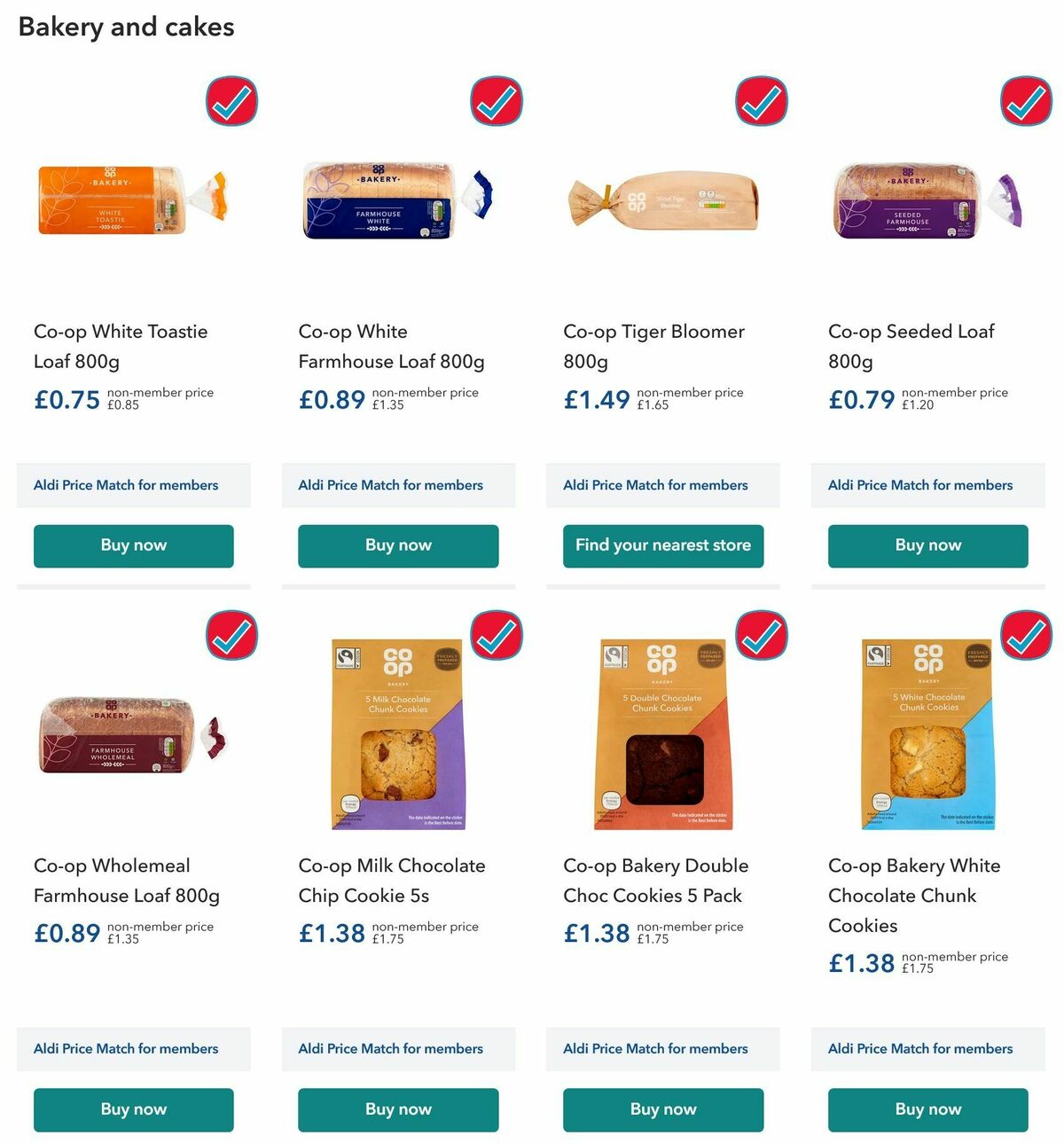 Co-op Food Offers from 28 July