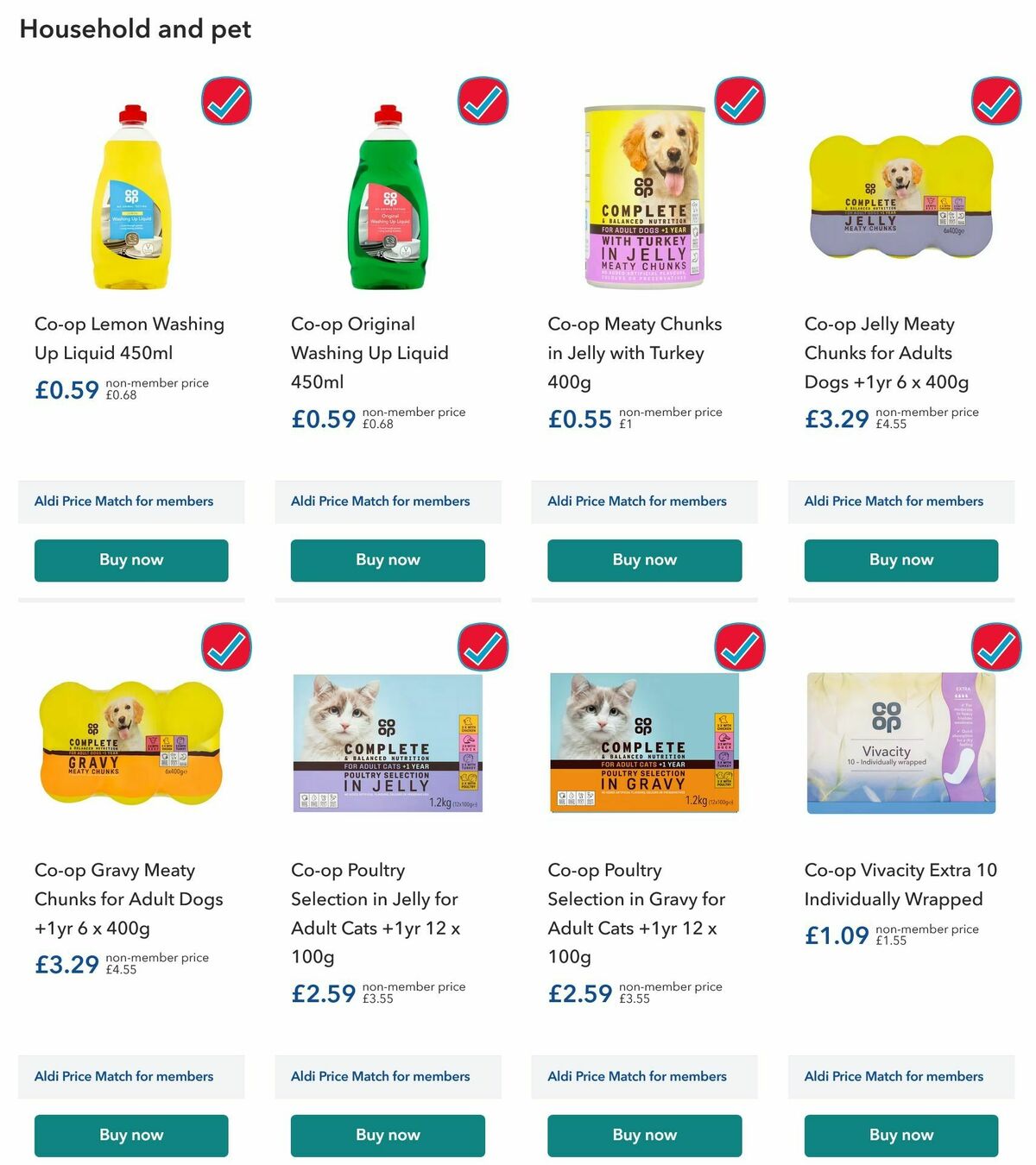 Co-op Food Offers from 28 July