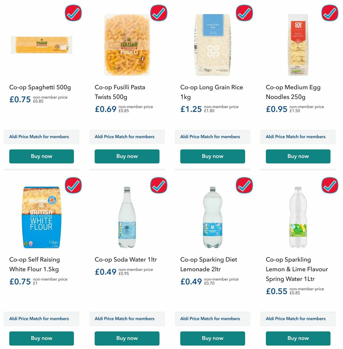 Co-op Food Offers from 28 July