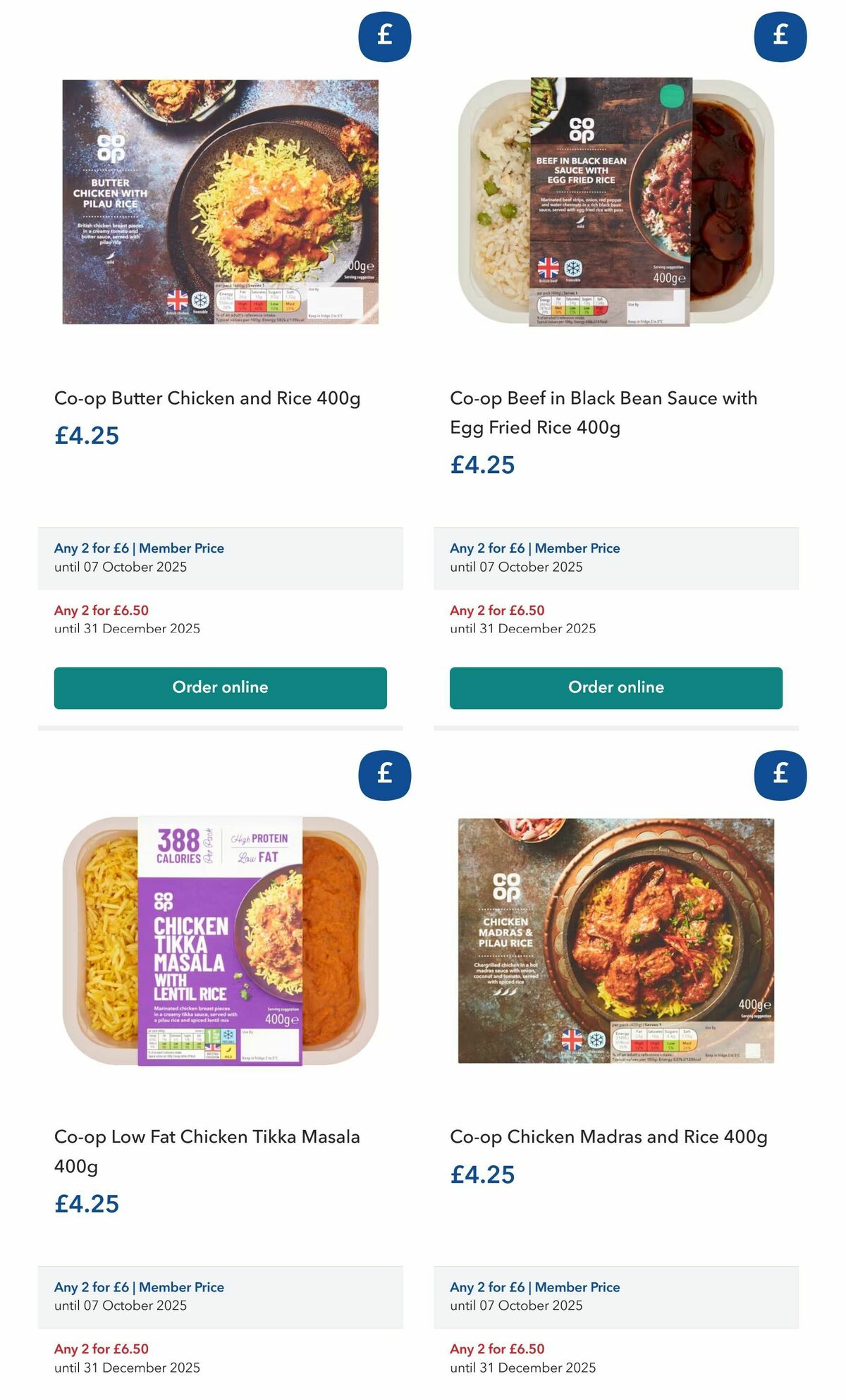 Co-op Food Offers from 24 September
