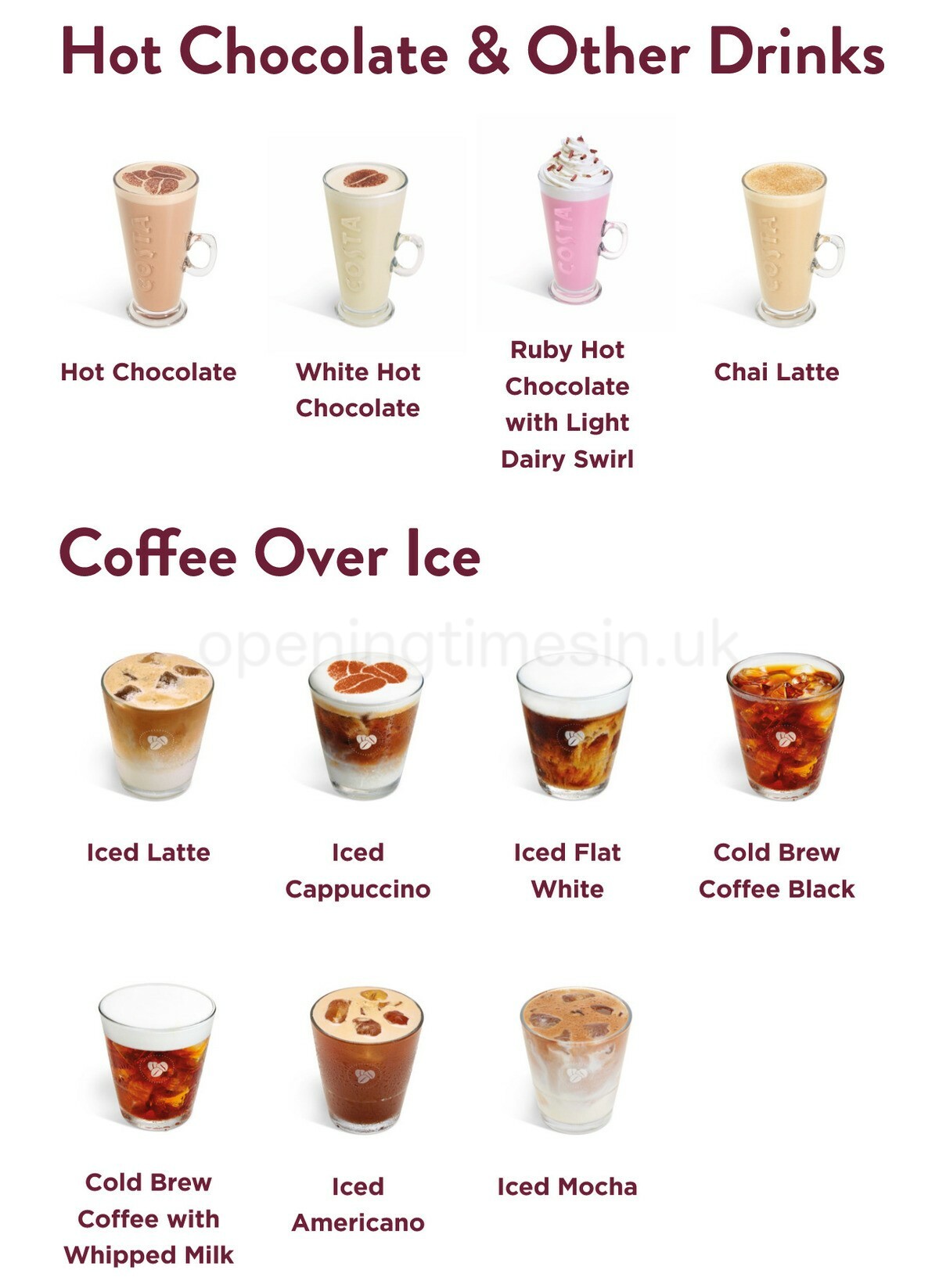 Costa Coffee Offers from 1 April