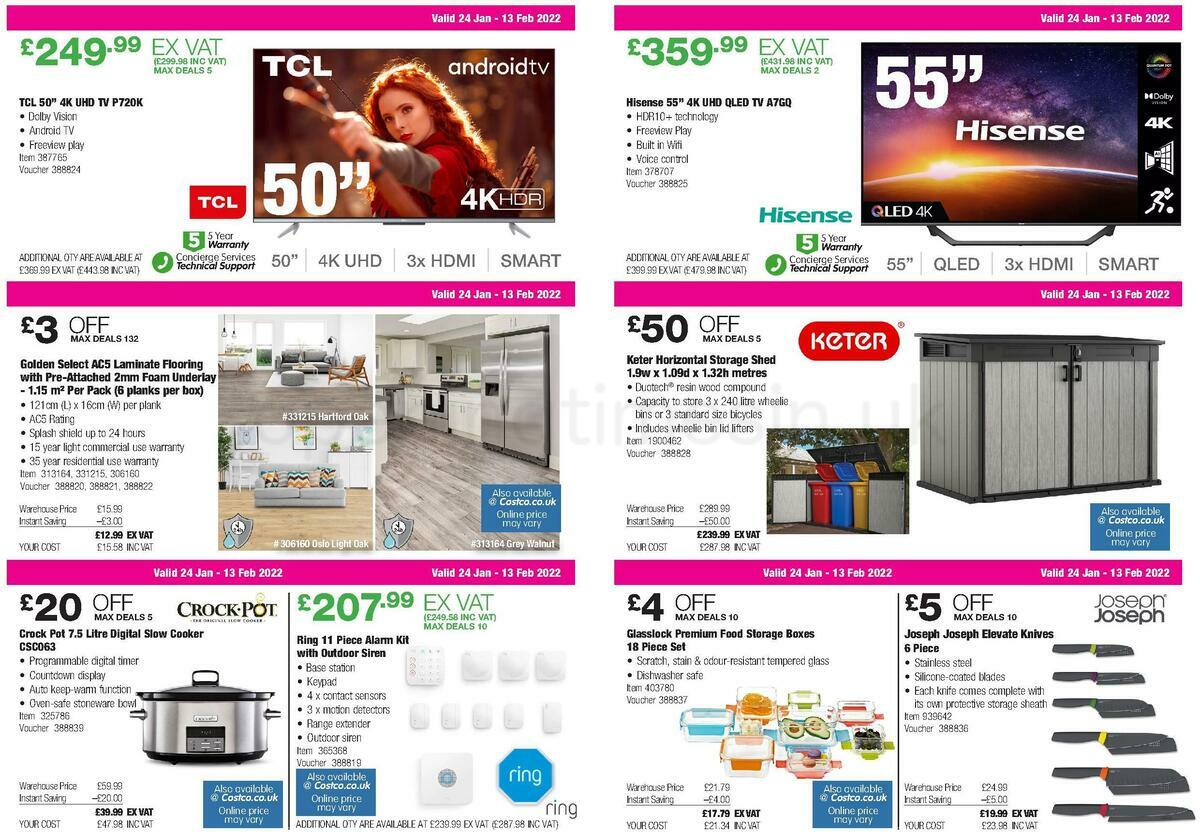 Costco Offers from 24 January