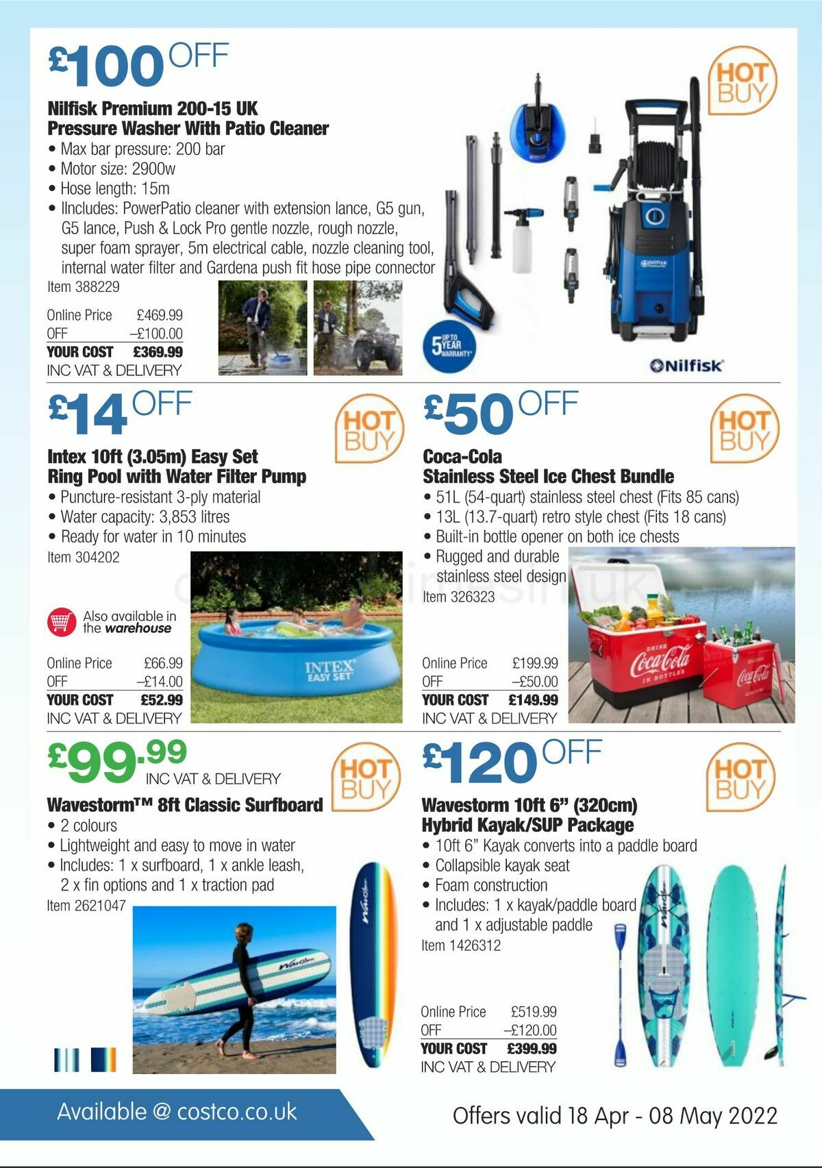 Costco Offers from 18 April