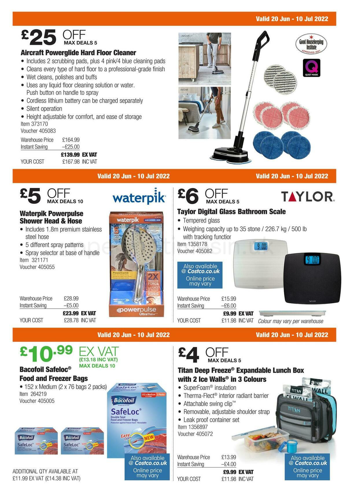 Costco Scotland & Wales Offers from 20 June