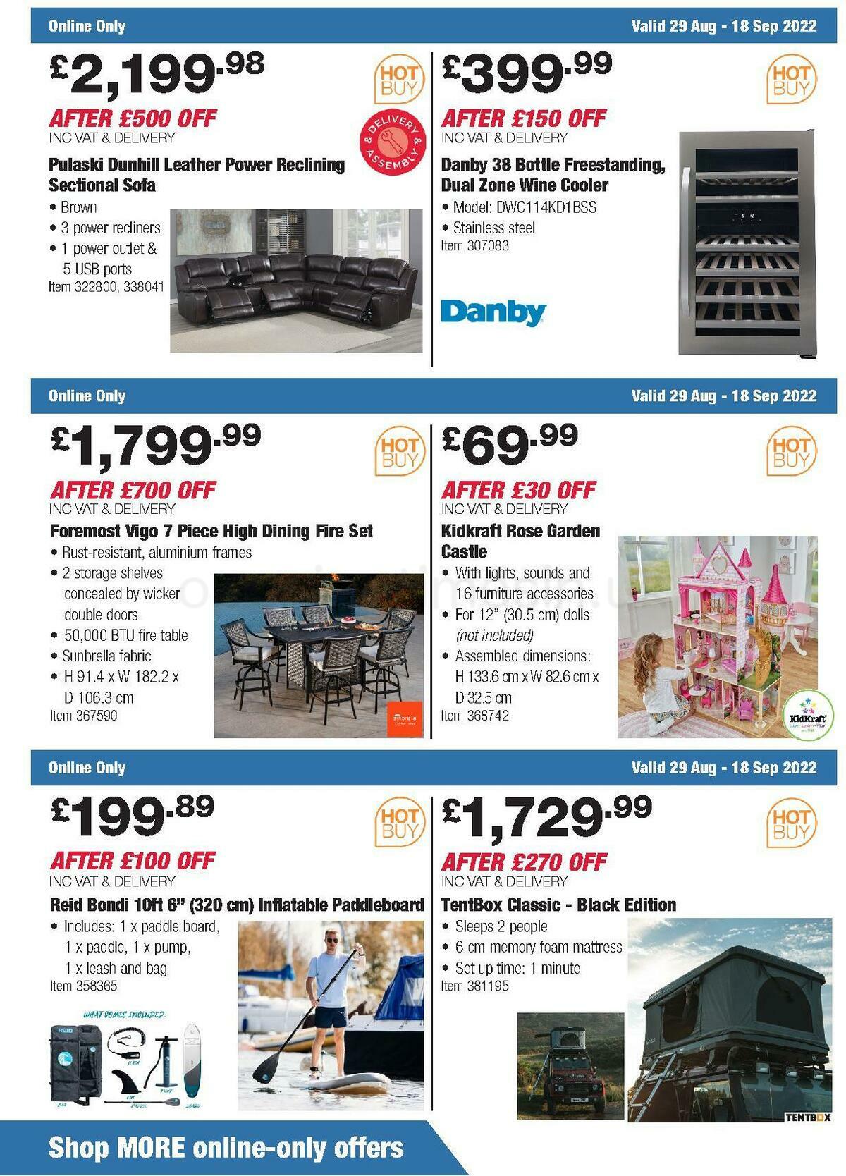 Costco Scotland & Wales Offers from 29 August