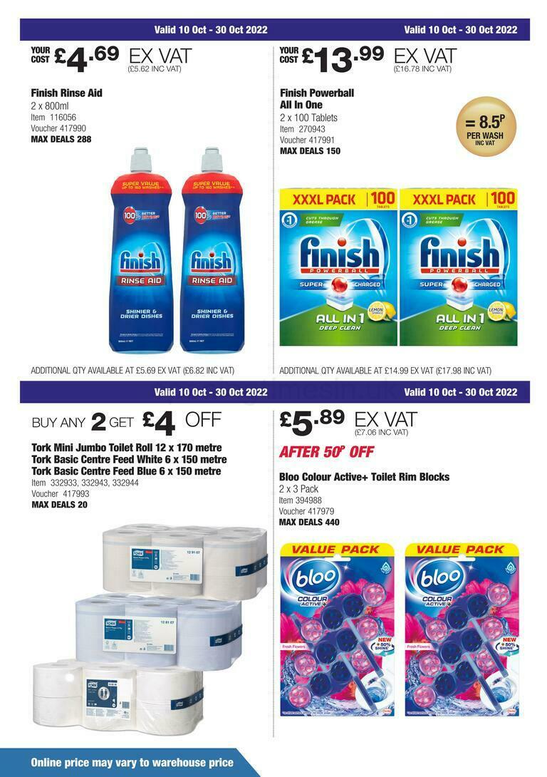 Costco Offers from 10 October