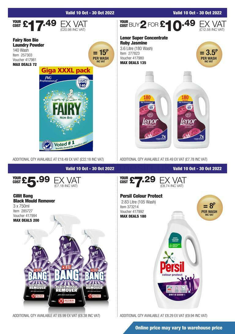 Costco Offers from 10 October