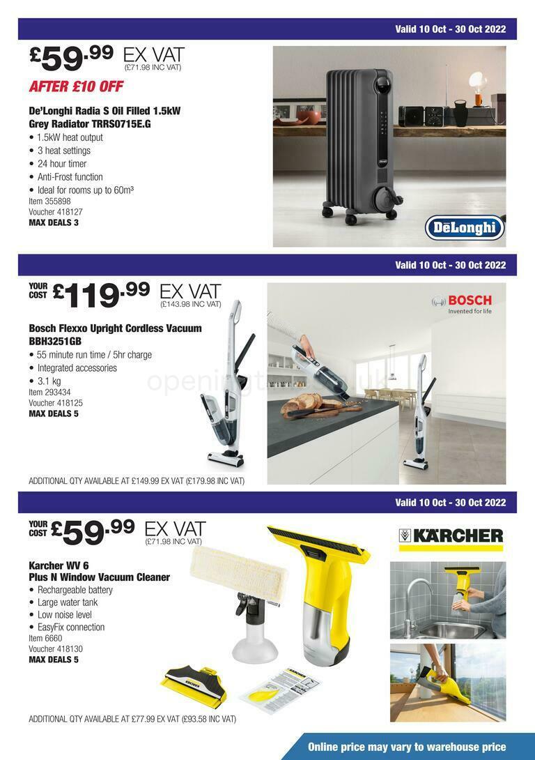 Costco Offers from 10 October