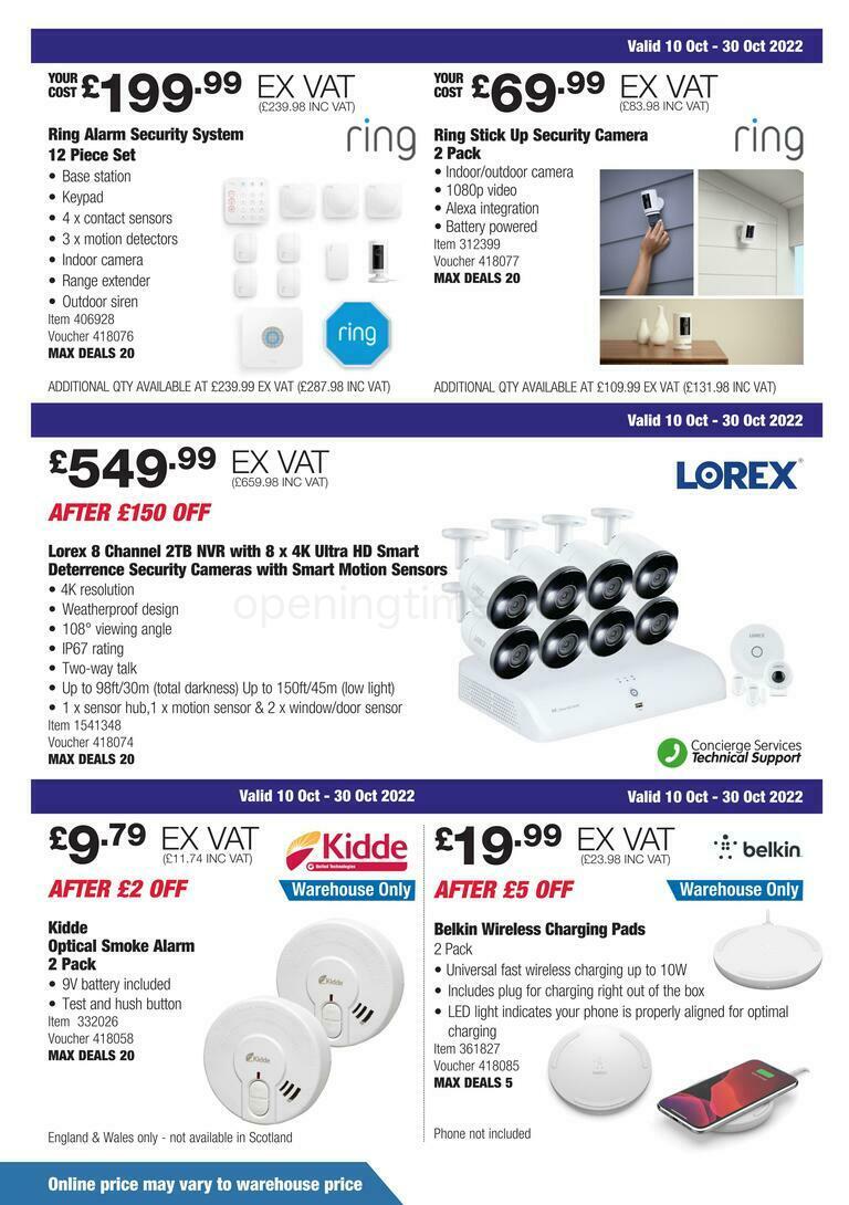 Costco Offers from 10 October