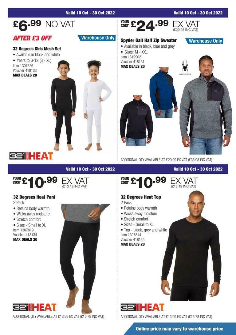 Costco Offers from 10 October