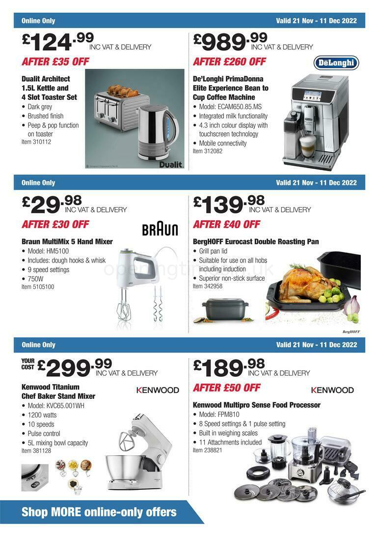 Costco Scotland & Wales Offers from 21 November