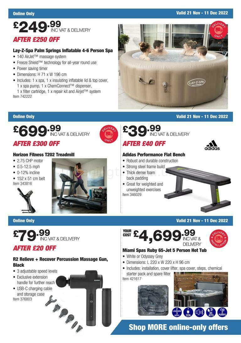 Costco Scotland & Wales Offers from 21 November