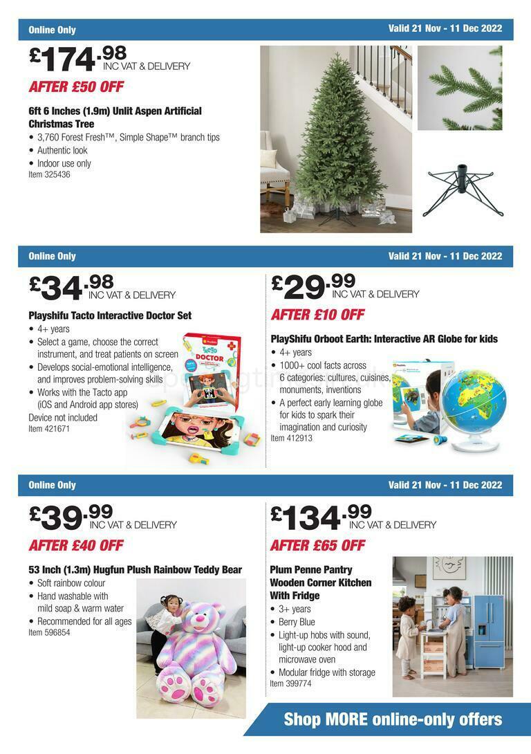Costco Scotland & Wales Offers from 21 November