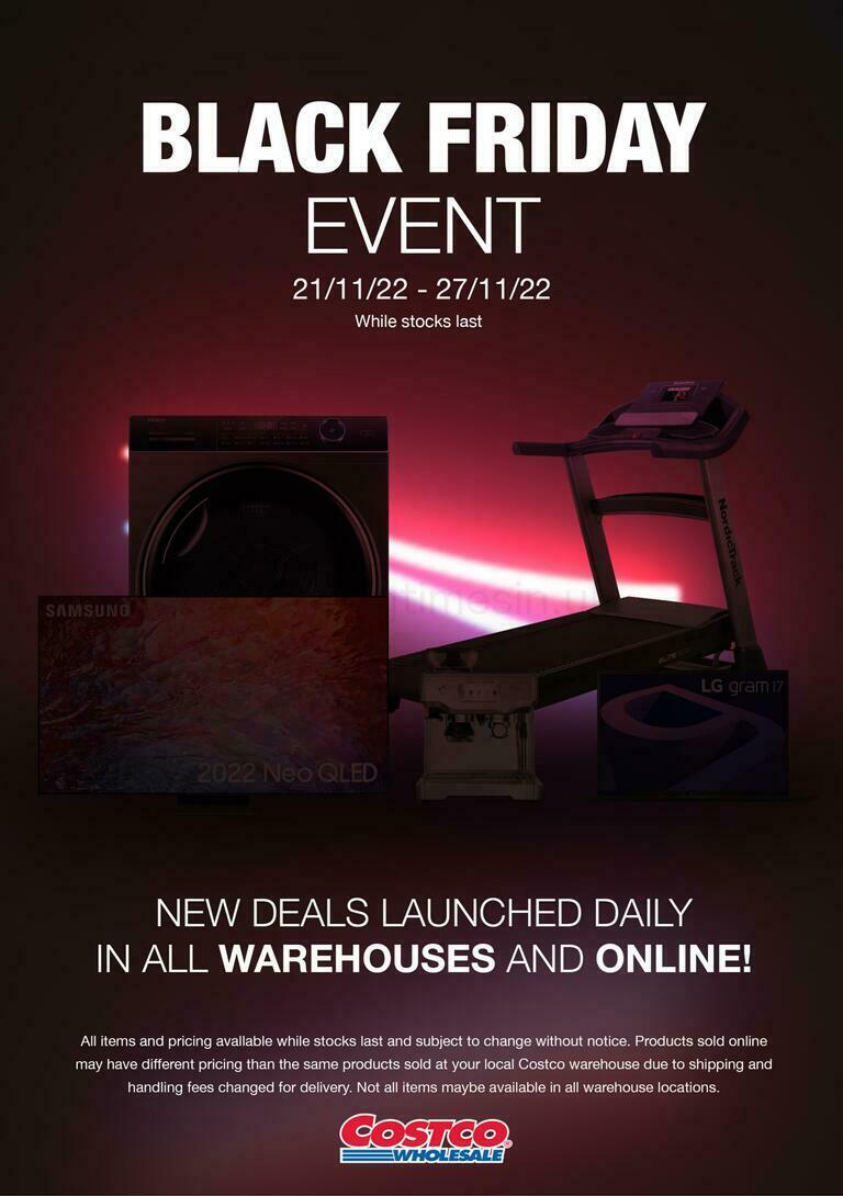 Costco Scotland & Wales Offers from 21 November