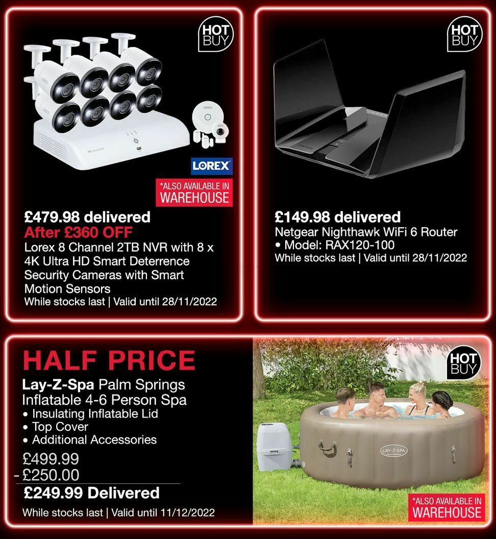 Costco Black Friday Offers from 21 November