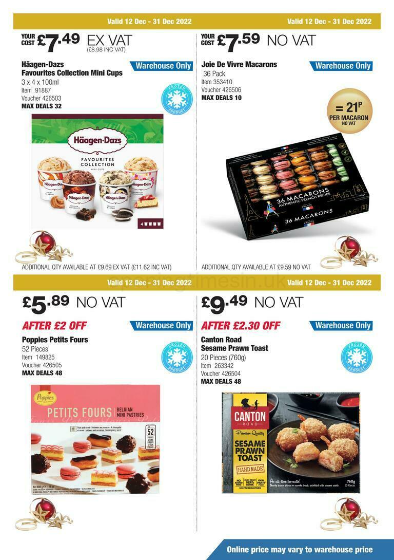 Costco Offers from 12 December