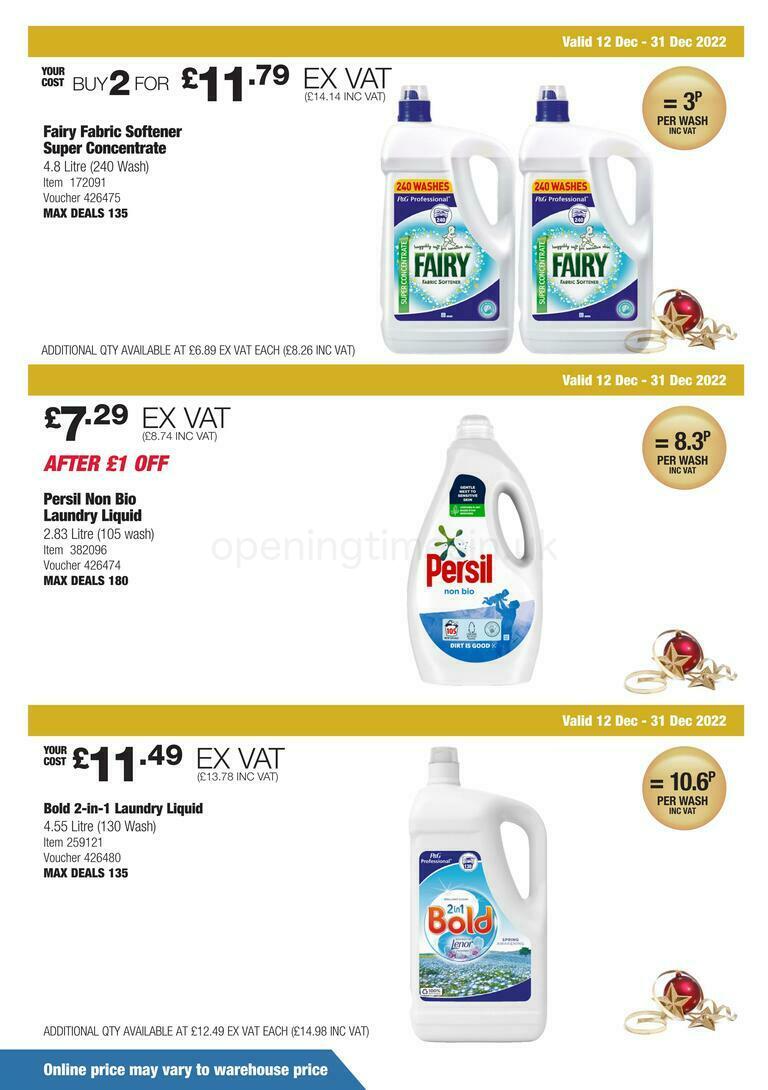 Costco Offers from 12 December