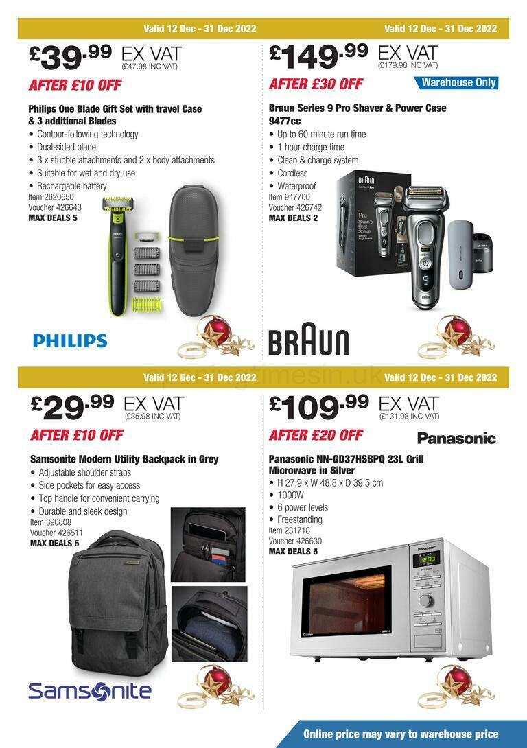 Costco Offers from 12 December