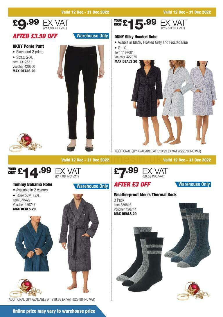 Costco Offers from 12 December