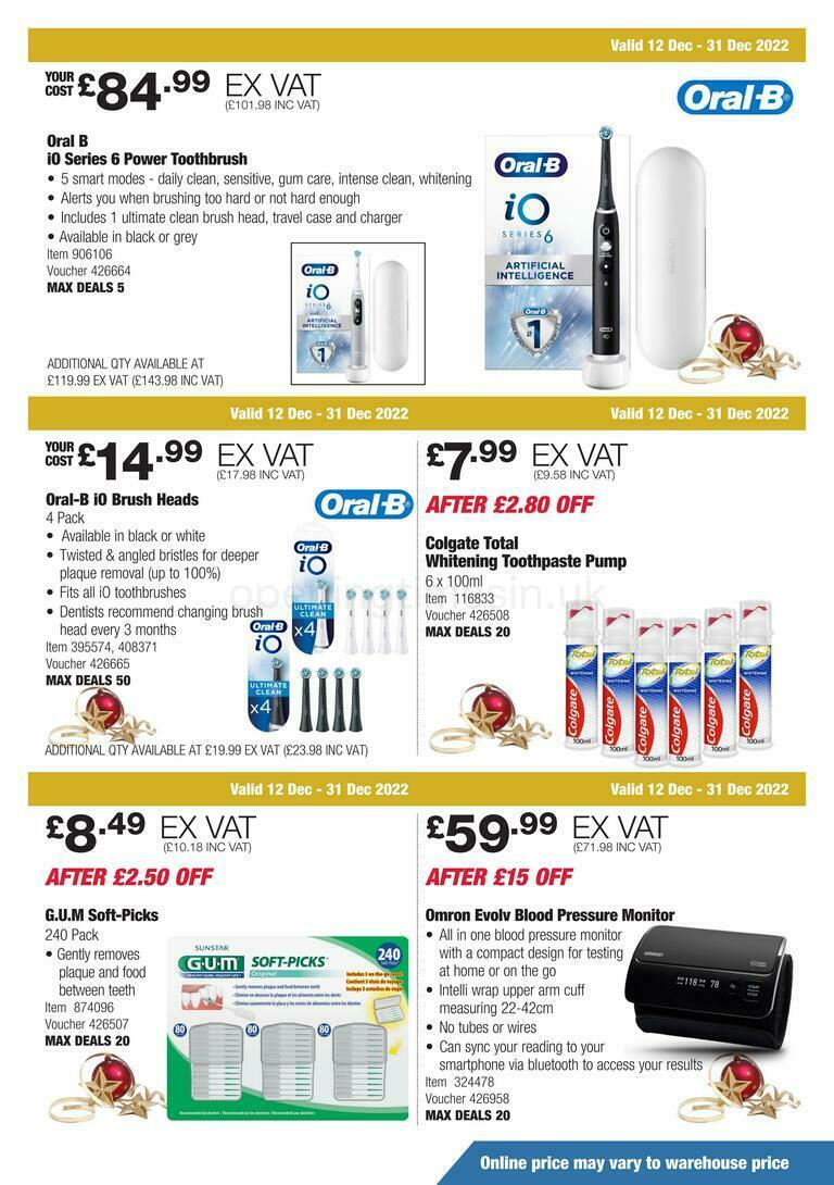 Costco Offers from 12 December