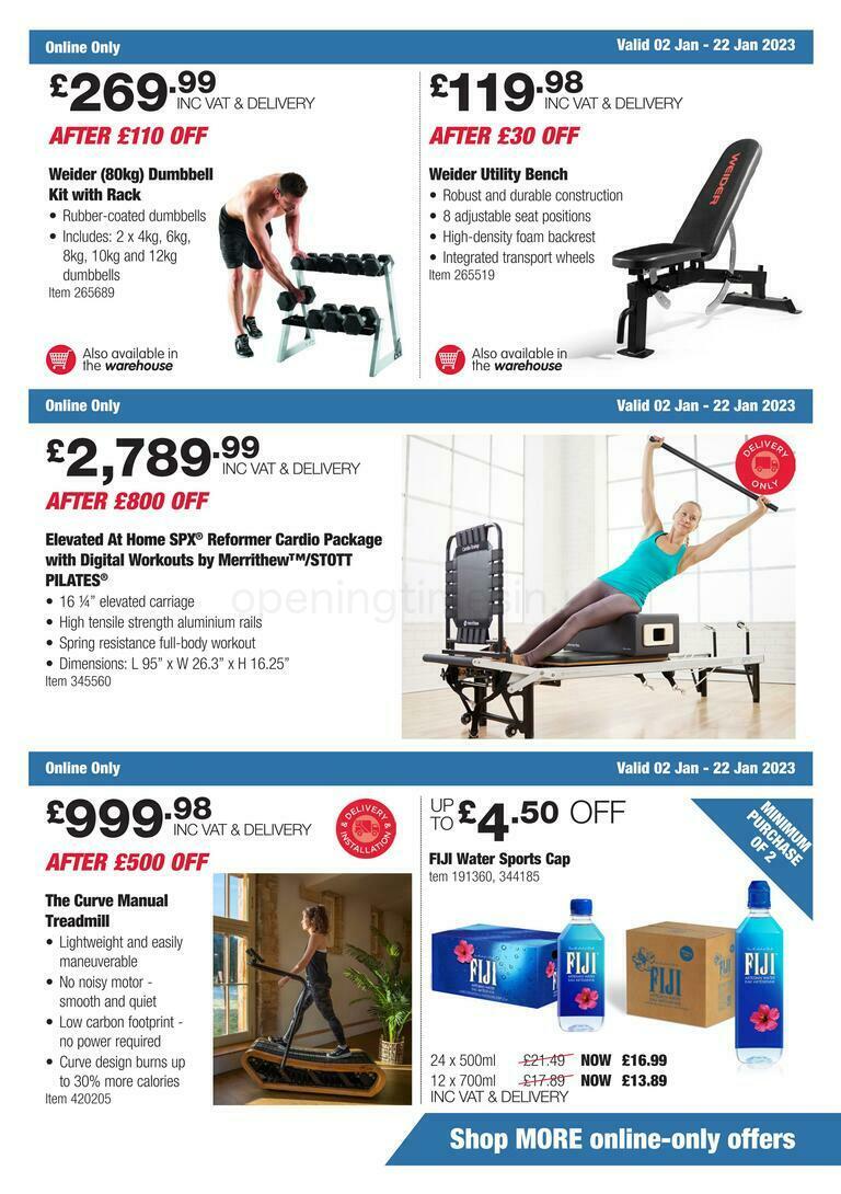 Costco Offers from 2 January