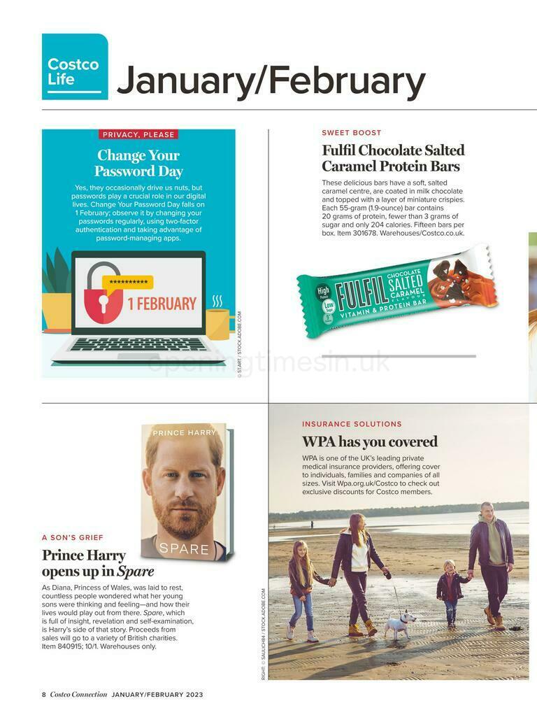 Costco Connection January/February Offers from 1 January