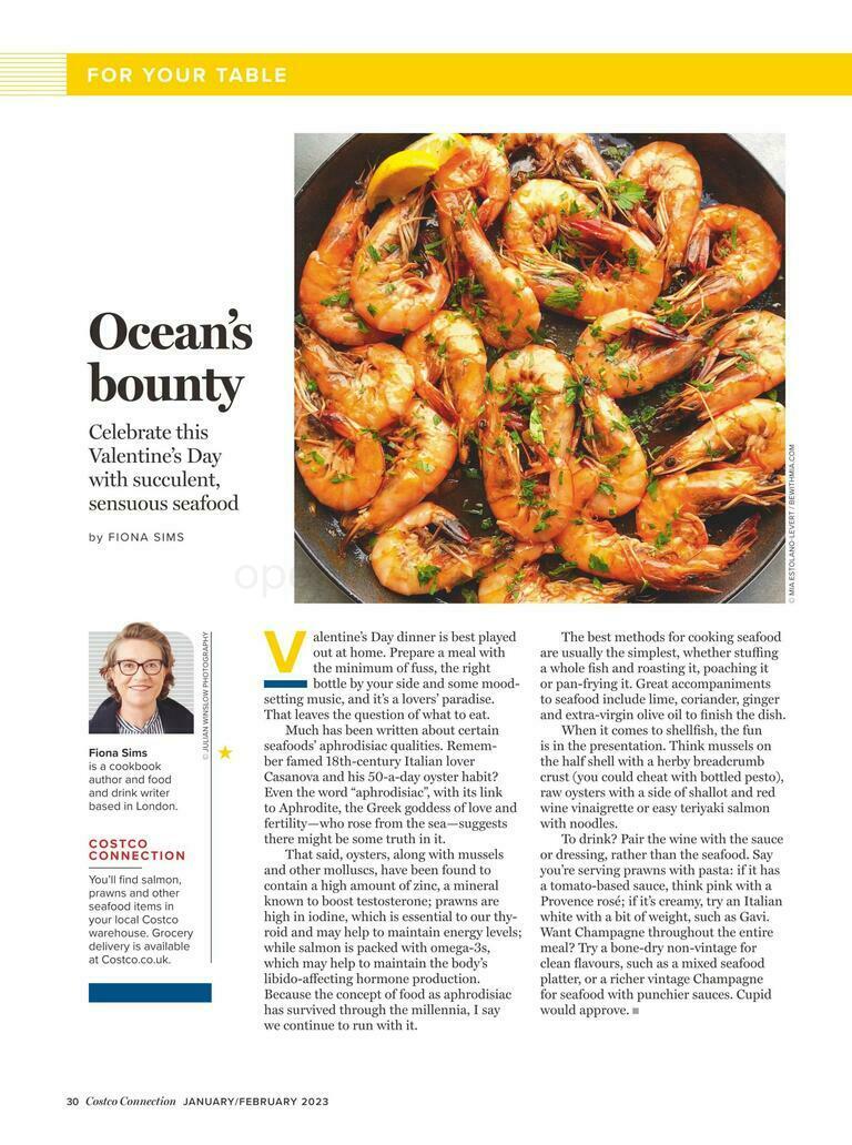 Costco Connection January/February Offers from 1 January