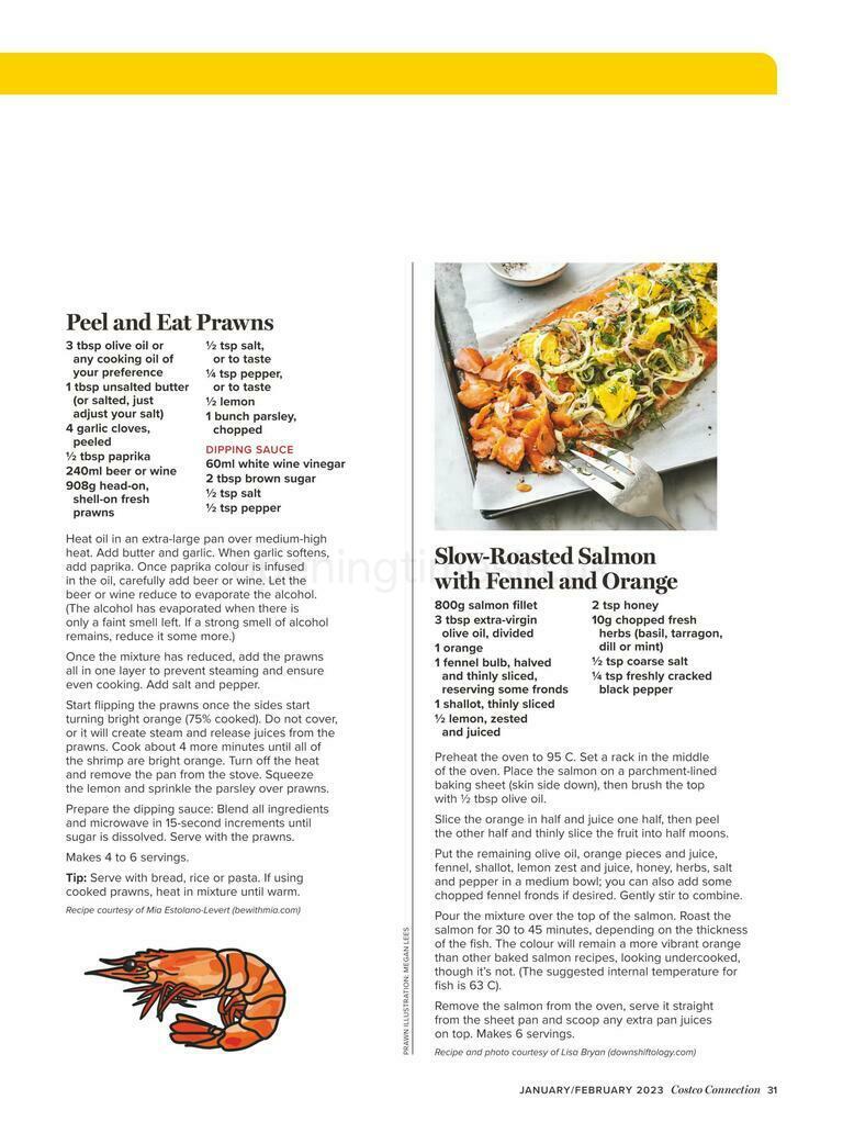 Costco Connection January/February Offers from 1 January