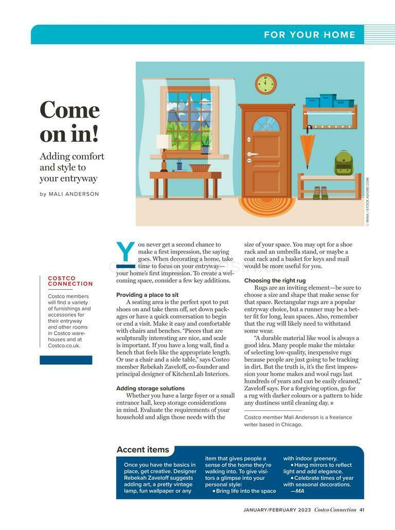 Costco Connection January/February Offers from 1 January