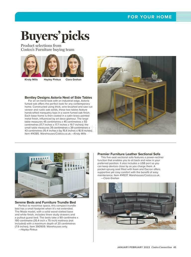 Costco Connection January/February Offers from 1 January