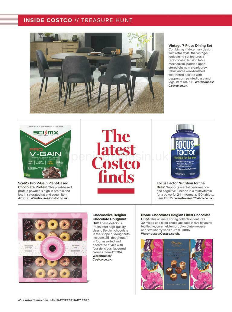 Costco Connection January/February Offers from 1 January