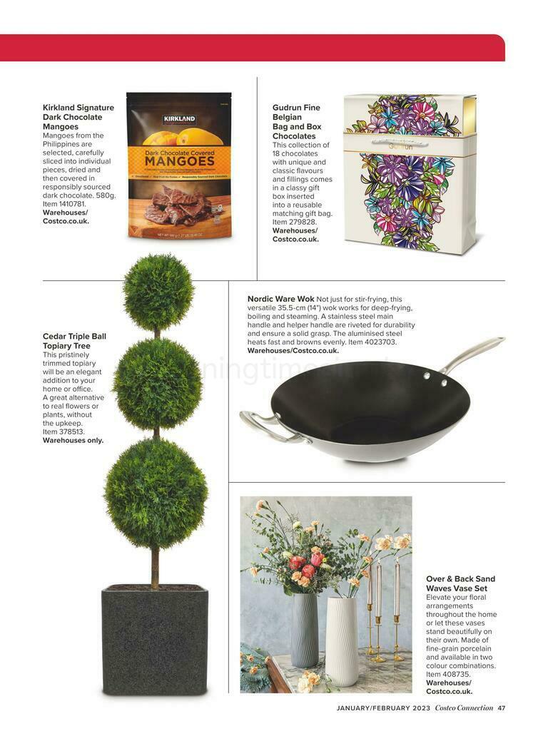 Costco Connection January/February Offers from 1 January