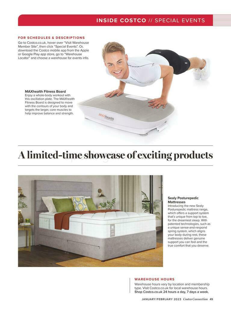 Costco Connection January/February Offers from 1 January