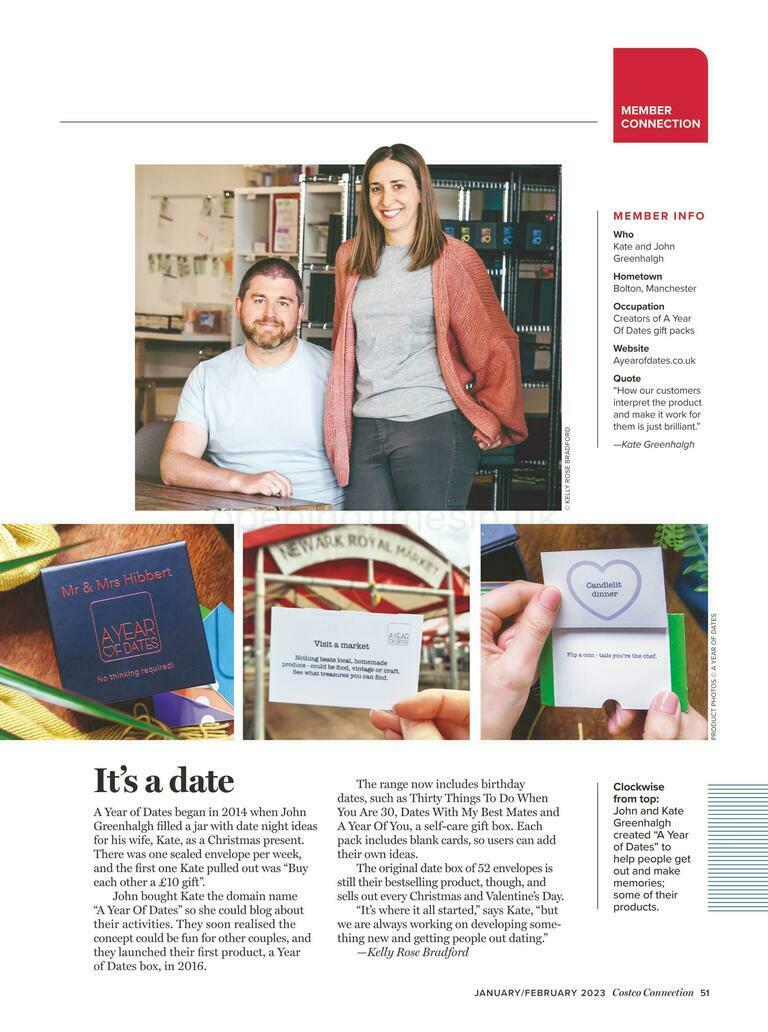 Costco Connection January/February Offers from 1 January