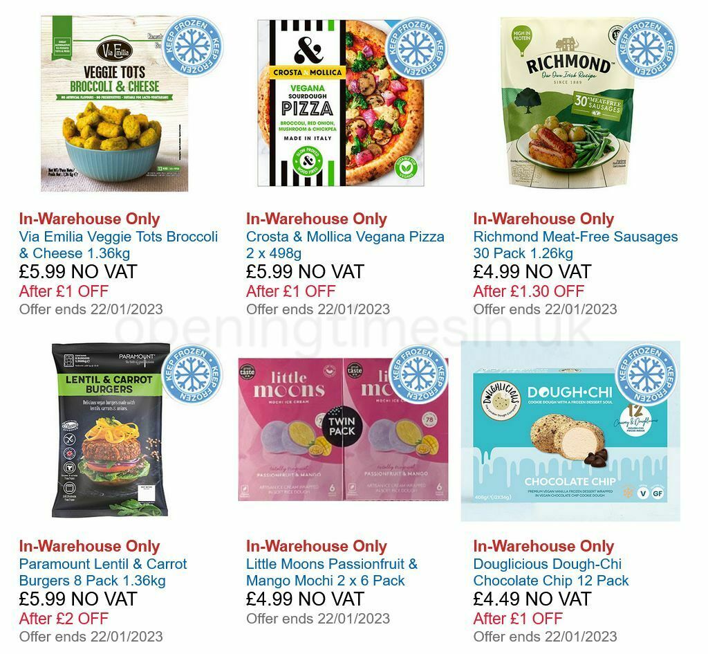 Costco Healthy Eating Offers from 8 January