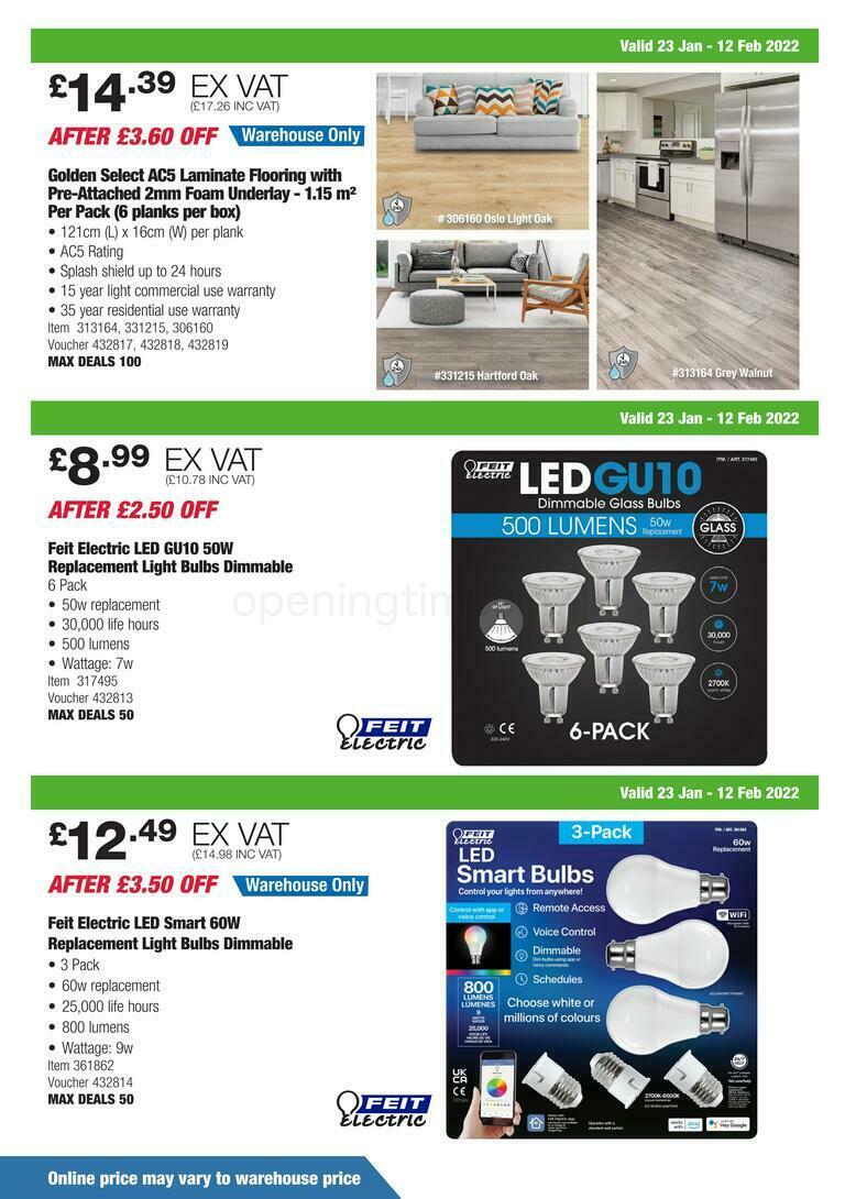 Costco Offers from 23 January