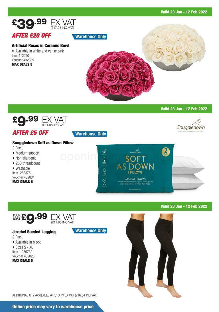 Costco Offers from 23 January